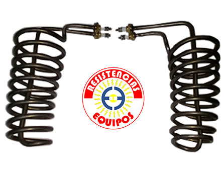 Resistencia tubular para aire forzado